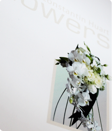 <b>CH Flowers, designer floral à Waterloo</b><br/>Réalisation d'une brochure spécial mariage