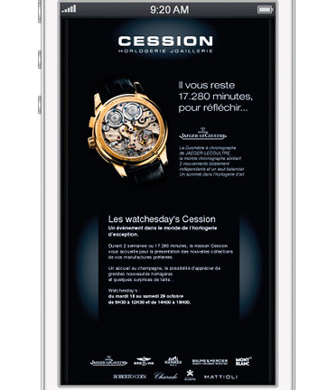 Cession - Horlogerie-Joaillerie